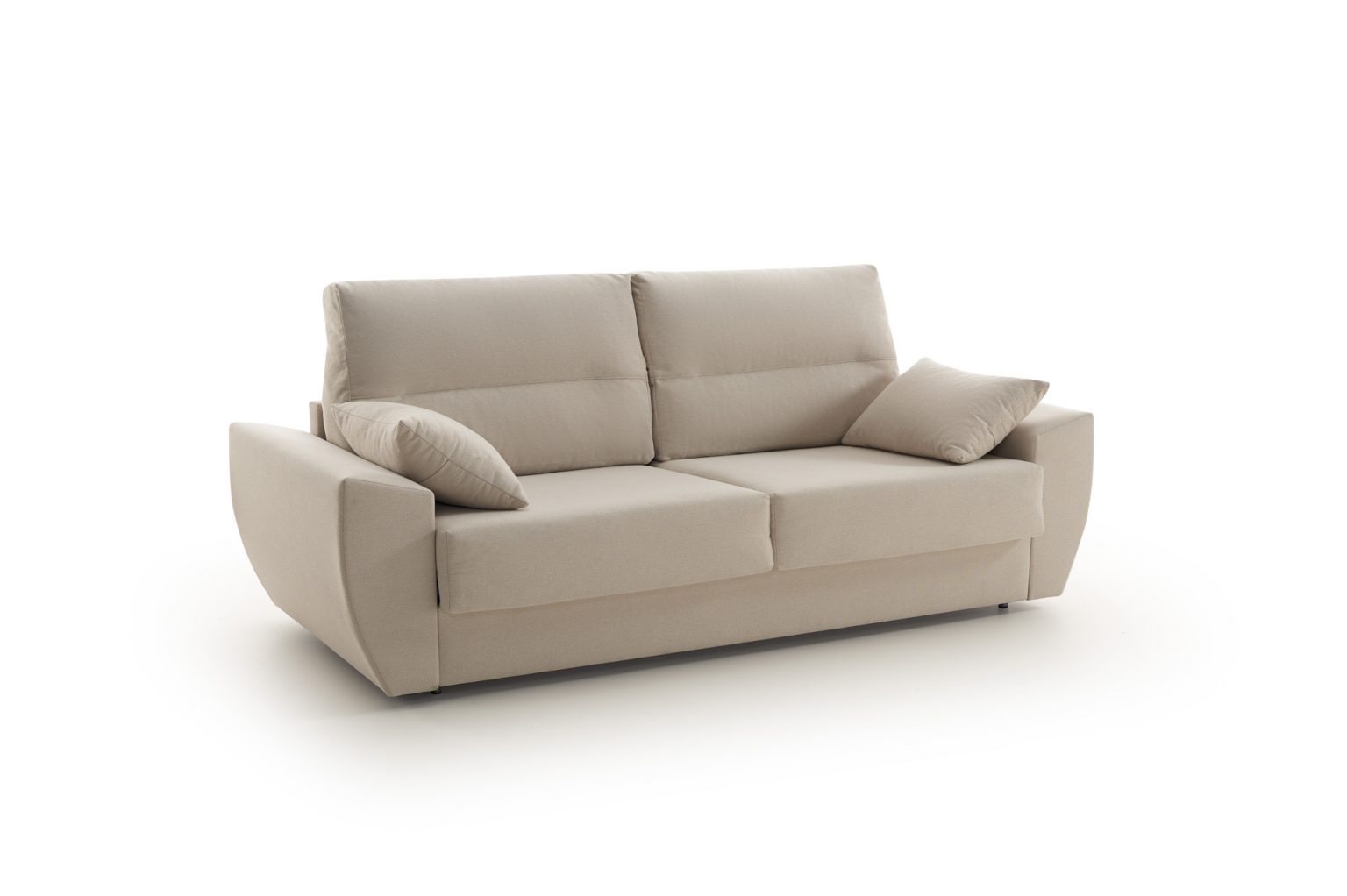 Sofá cama italiano Mónaco 3 plazas en Tela Antimanchas